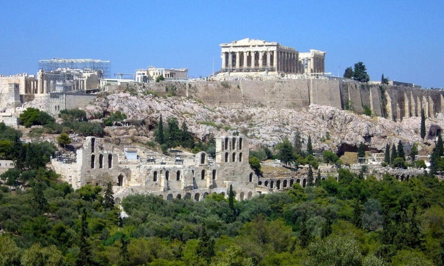 Tour di un giorno ad Atene con visita all'Acropoli e Capo Sunio