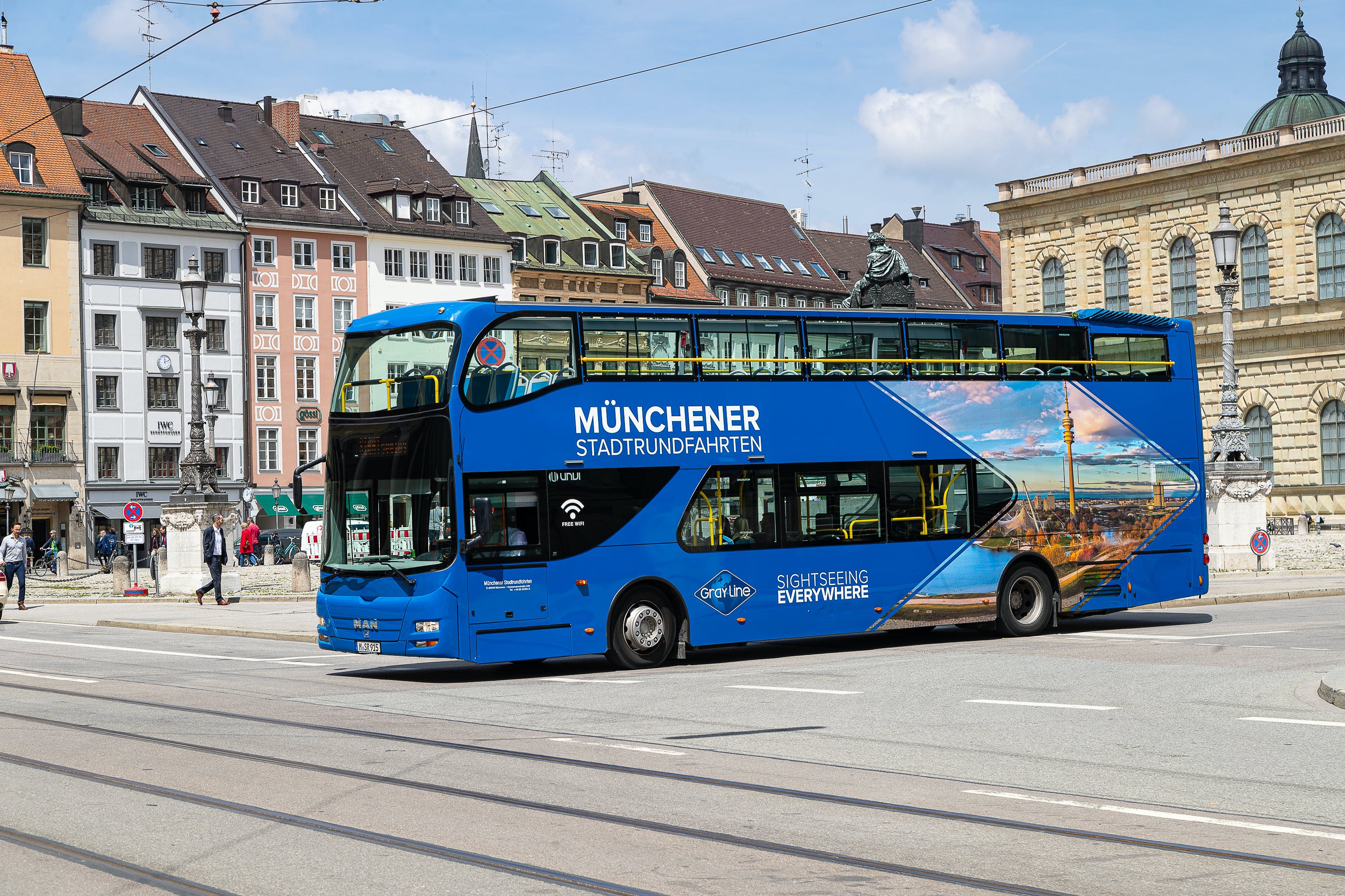 Tour di Monaco di Baviera in autobus hop-on hop-off di 24 ore