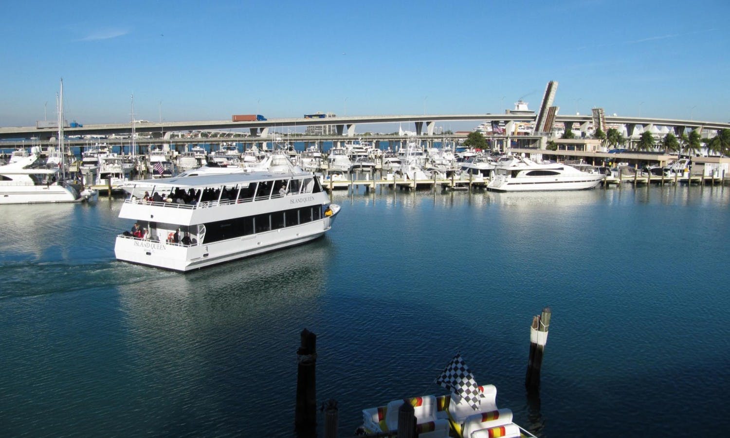 Tour della città di Miami e tour in barca della Baia di Biscayne
