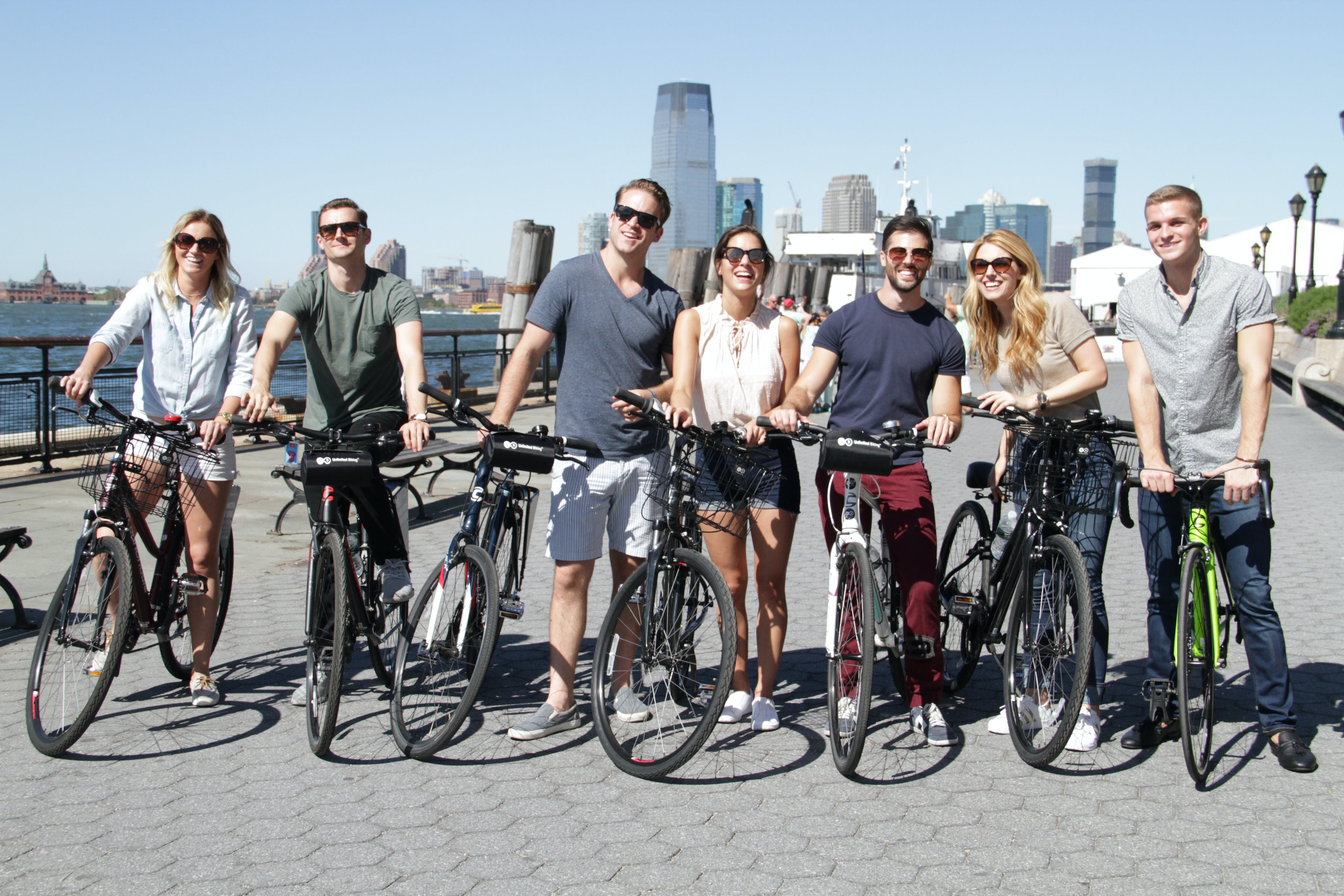 Tour in bici del ponte di Brooklyn