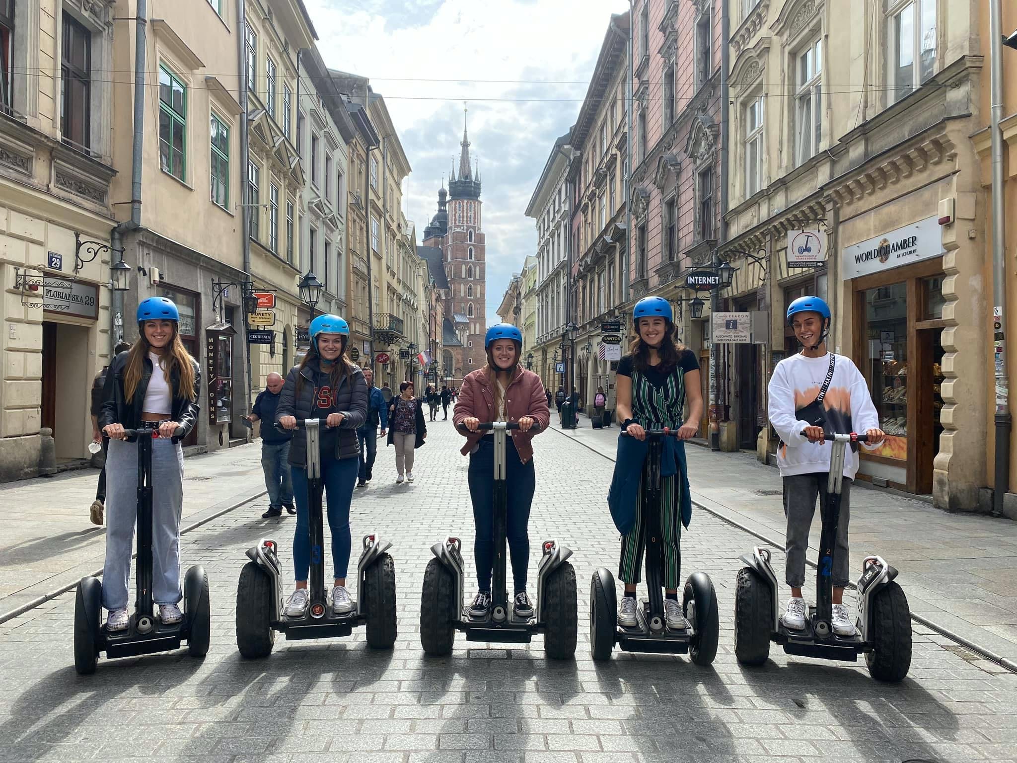 Tour guidato in scooter autobilanciato di Cracovia nel centro storico