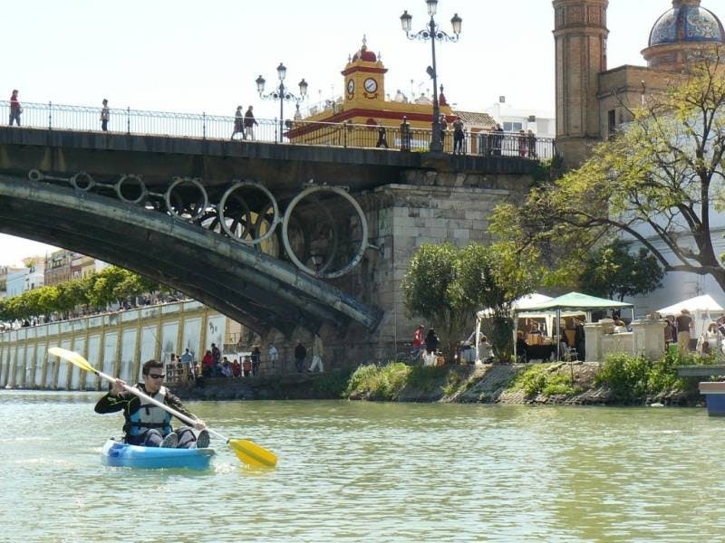 Tour in kayak di Siviglia sul fiume Guadalquivir