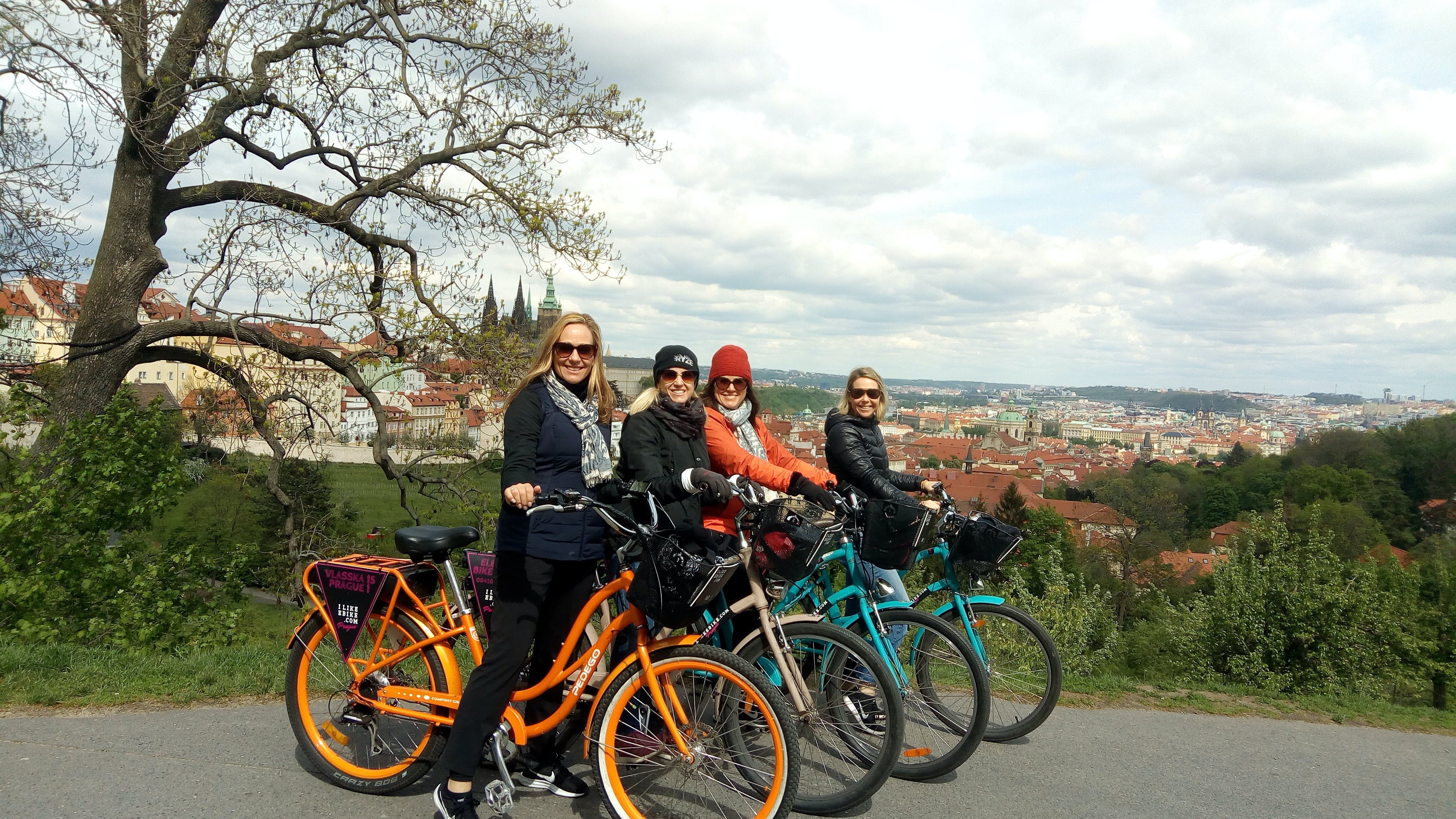 3 ore di noleggio di e-bike a Praga