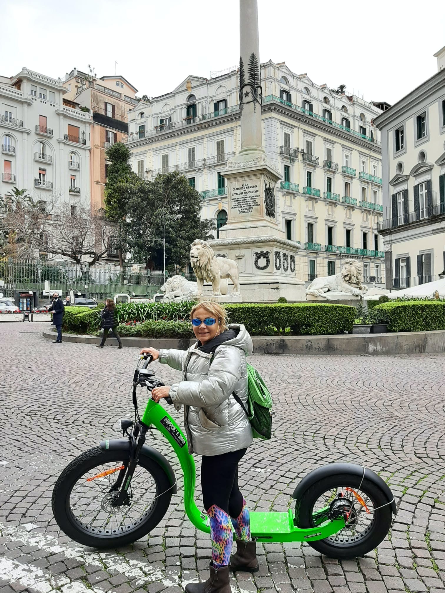 Tour di Napoli in scooter elettrico Fat